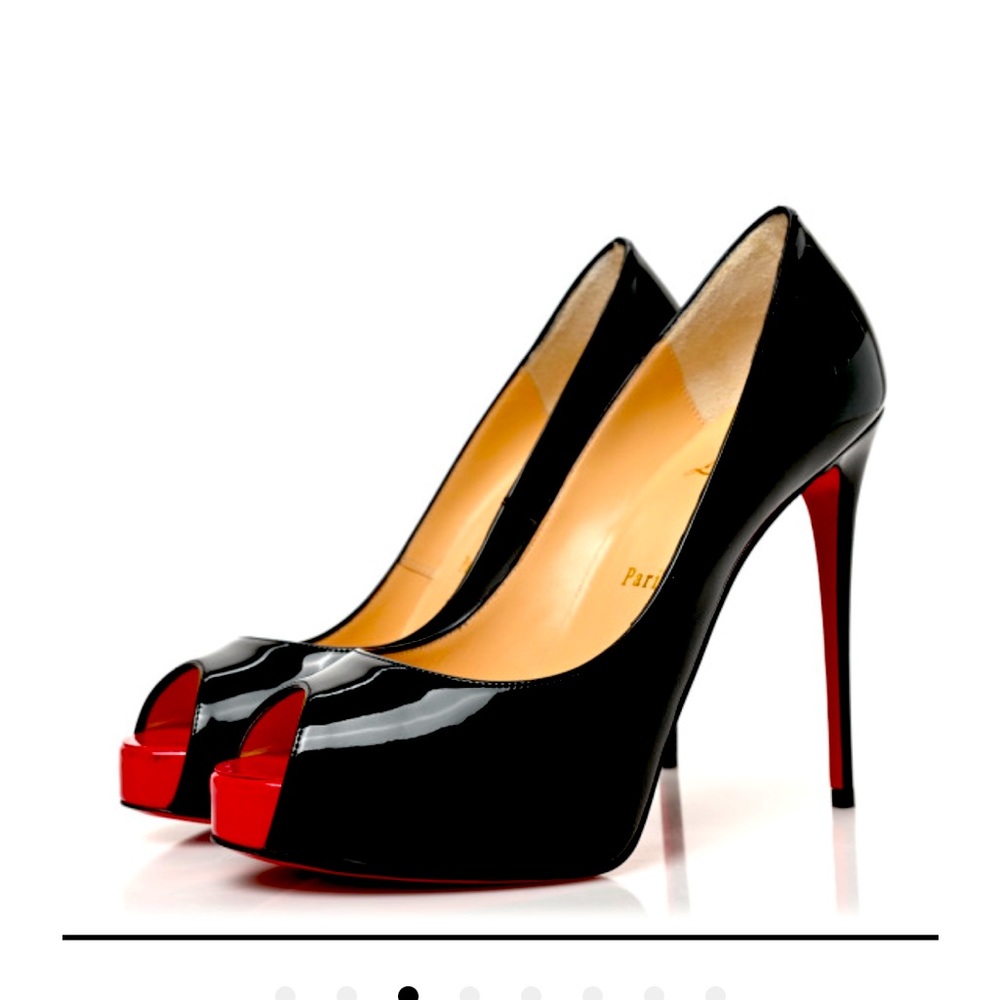 Christian Louboutin peep toe